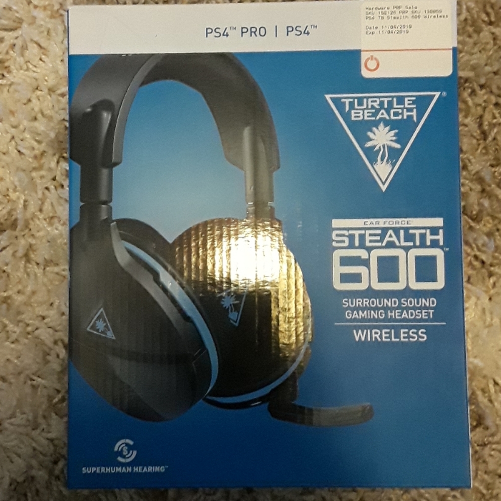 Turtle beach PS4 wireless headset